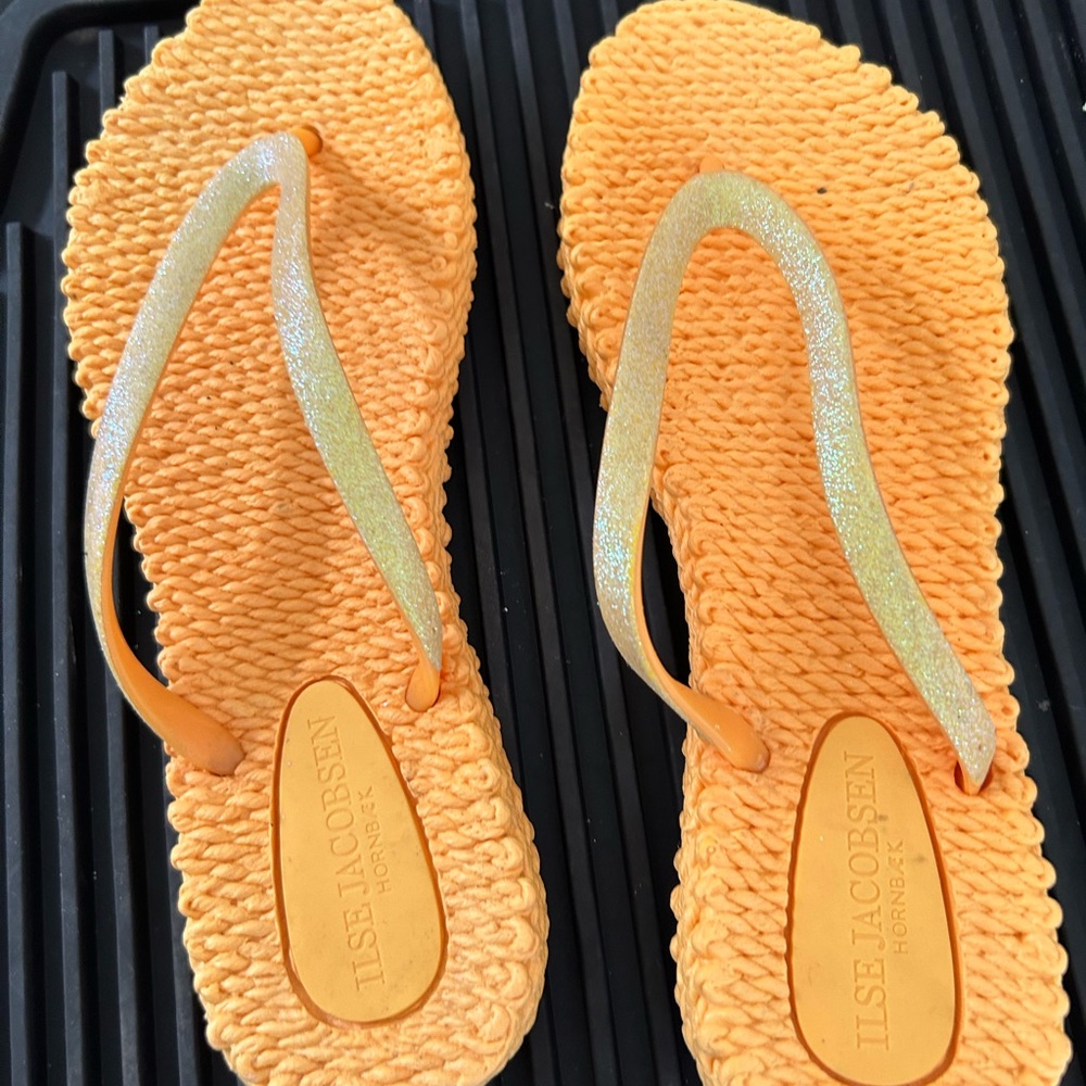 Flip flop sale. Going fast !!! IISE Jacobsen Hornbak flip flops sz 8 9 & 10 - Picture 5 of 8